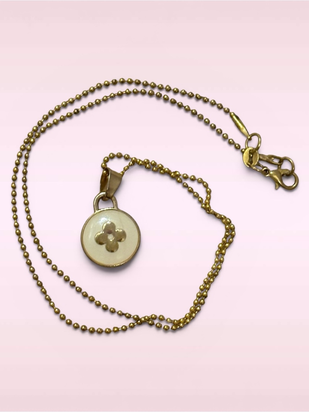 Louis Vuitton Upcycled LV charm toggle necklace - Picture 3 of 6